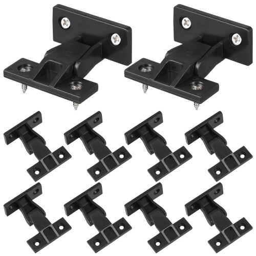10Pcs Push-On Fitting System Inredning Panel Fogdelar