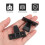 10Pcs Push-On Fitting System Inredning Panel Fogdelar 6