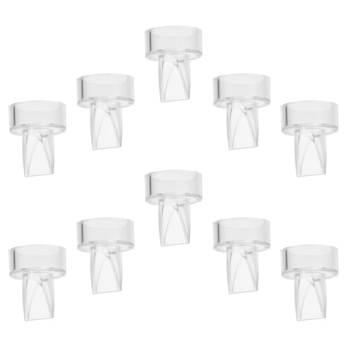 10Pcs Manuell Bröstpump Tillbehör Reverse Backflow Preventer Ankbeslag