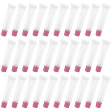 50Pièces Flacons Gloss Plastique Rose Usage DIY