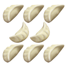 8St Keramiska Slagskålar I Dumplingsform För Bord, Söt Chopsticksställ