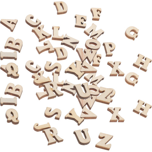200Pcs 15Mm Träplattor För DIY Lekmaterial och 1