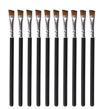 10Pcs Ögonbrynspenslar Med Trähandtag Bärbar För Hem, ,