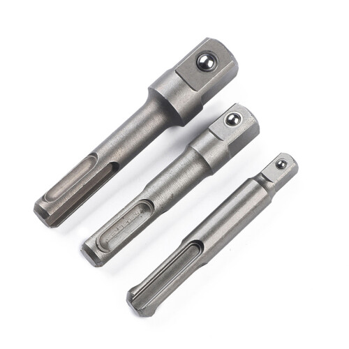 3Pcs Socketadapter Sett 1/4" 3/8" 1/2" Fyrkantig Slagsocket
