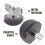 Hållbar Cymbalstacker Cymbalmontering Rack Cymbalstativ Trummaccessoar 7
