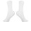 2St Plastfot Vit För Sockor Skoform Och Skodisplay 9