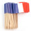 200Pcs Cocktail Toppers Fruktpinnar Engångs Matflaggor 4