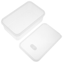 Plastbrödlåda Med Kapacitet Fräschtätning, Transparent