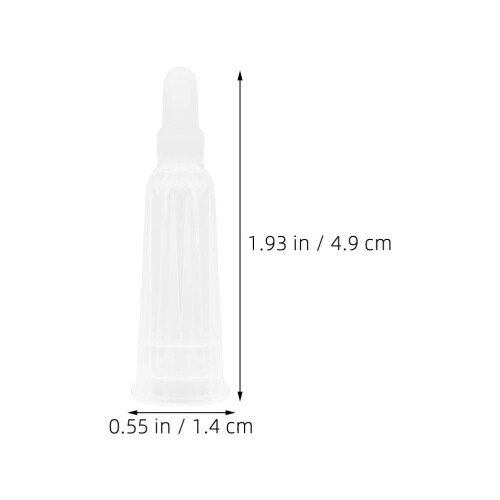 Ampullenklipptool 20 Delar Transparent Droppflaska 2 Ml 2