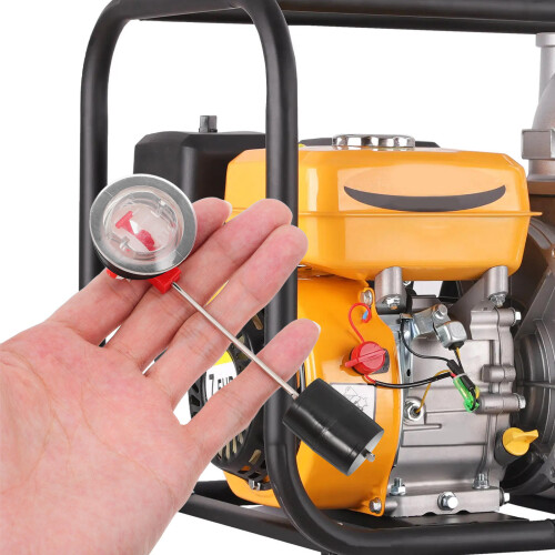 2St Flervärgad Akrylfuelmätare För Generator Bränsletank 2