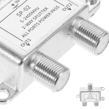 Coaxialkabel Delare 5-2400 Mhz 2 Vägs Tv Försörjning