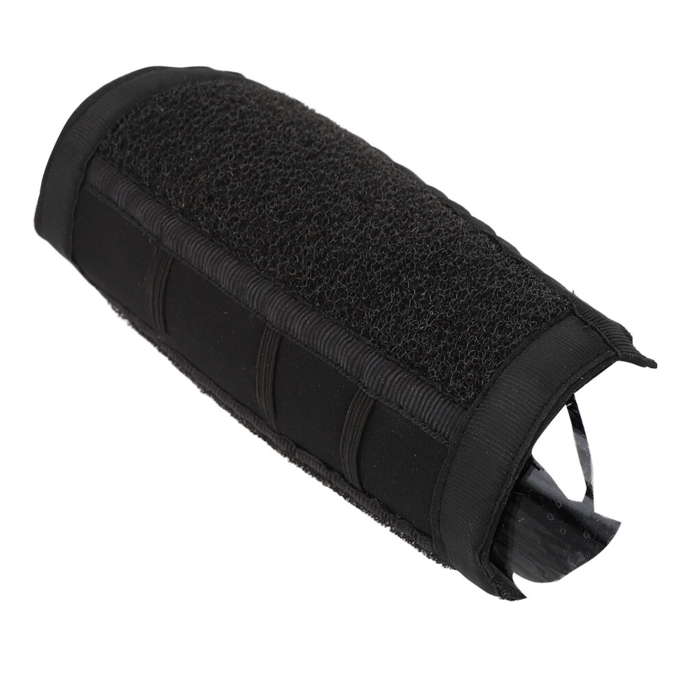 Black Makeup Brush Cleaner Armband Nylon | Adjustable Nylon Brush Cleaning Band