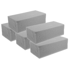 10St Creatief Bloemcreatie Foam Grijs En Scheurbestendig