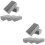 10St Creatief Bloemcreatie Foam Grijs En Scheurbestendig 8