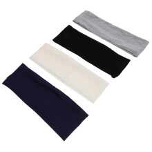 8Stk Elastisches Sport Stirnband Damen Fitness Yoga Schweißbinden