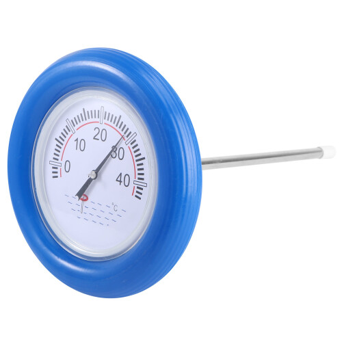 1 St Svävande Pooltermometer För Vattentemperatur Blå
