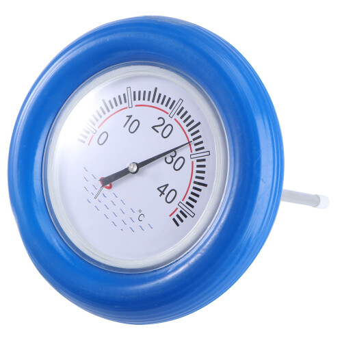 1 St Svävande Pooltermometer För Vattentemperatur Blå 2