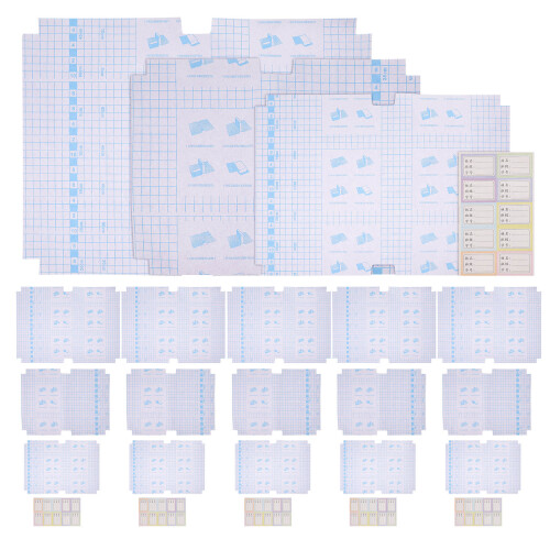 30Pcs Bokfodral Skyddsfodral För Läroböcker