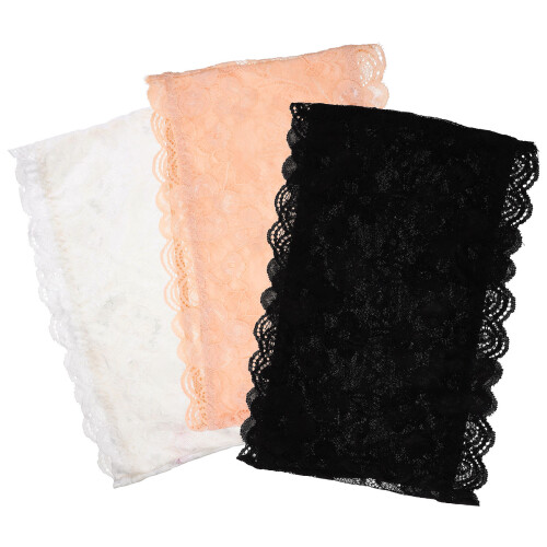 3 Stycken Damers Blommiga Bandeau Rör