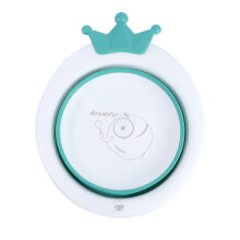 1St Cartoon Baby Washbasin Pp+tpe Opvouwbaar Lichtgewicht
