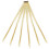 6Pcs Tinsel Hår Extensions Kit Clip In Glitter Feberhår 4