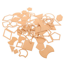 54Pcs Multi Pattern Kviltning Akryl Mallar Set Praktisk Diy Tillbehör