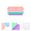6Pcs Plastperlor Sorteringsbrickor Stora Diamantstrassplattor 6