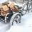 Universal Cykelvagn Koppling Stålkoppling 2 Snabbkopplingsstänger 4