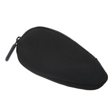 Breathable Cotton Saxophone & Clarinet Mouthpiece Pouch Black