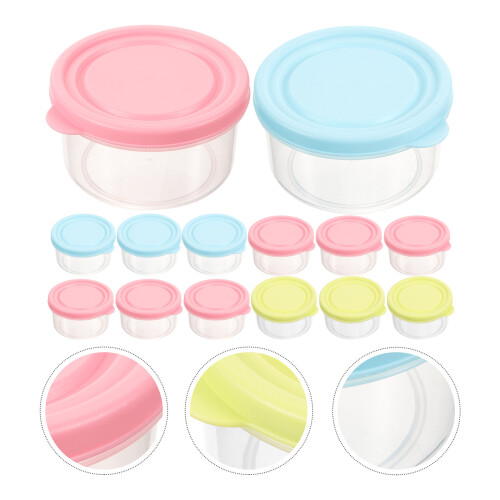 24 Pcs 150 Ml Praktisk Miniplastskål För Matlagring 2