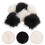 6St Faux Pom-Pom Pälsbollar Hängdeko 3