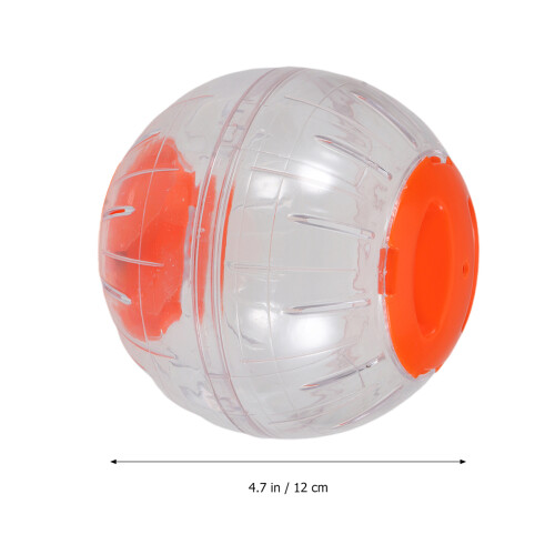 Hamster Springboll Rörelseboll Mini Boll För Djurhusdjur Orange 1