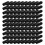 100Pcs Hårsnäckans Gummikapslar Diy Ersättningskapslar 3