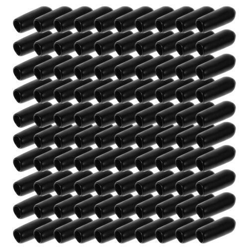 100Pcs Hårsnäckans Gummikapslar Diy Ersättningskapslar 2