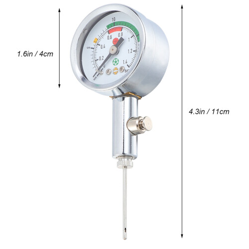 Accurate Balltryckmätare 20 Psi / 1,4 Bar För Bollar 1