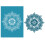 Mandala Self Adhesive Silk Screen Printing Stencil Mesh 4