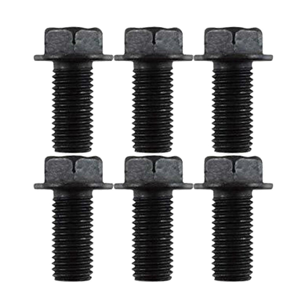 Kikidex (As Show, One Size) 12.9 Transmission Flywheel Bolts Set Flexplate Kit For Ls1 Ls3 Ls6 And Ls7 Series Engines With 6 Bo
