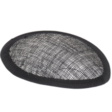 3Pcs Durable Black Linen Hat Base Easy DIY Hat Holder for Women
