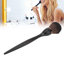 Lidschattenpuder-Pinsel für Make-up, professionell, tragbar, weich, synthetisches Fiber, für Frauen, Schwarz