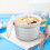 2St Ceramic Kastrull Suppbehållare Restaurang Dessertmugg Med Lock 6