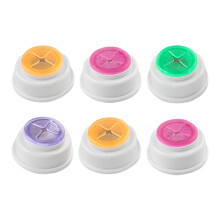 6 Pcs PVC Klistrig Handduksvagn Tekduk Bärspänne För Kök Badrum