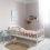 Noa and Nani Juni Toddler Bed Solid Wood in Classic White 1