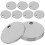10Pcs Metallstansningsplattor Av Rostfritt 8