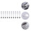 10Pcs Bärbara Makeup Spatlar Skopor För Hudvård Ansiktskräm 5