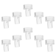 10Pcs Tillbehör Till Manuell Bröstpump Med Backflödespreventer