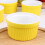 5St Ceramic Bakskålar I Keramik Gul För Kök 6
