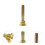 Trumpet Brass Craft Munstycke Utbytesdel Tillbehör 9