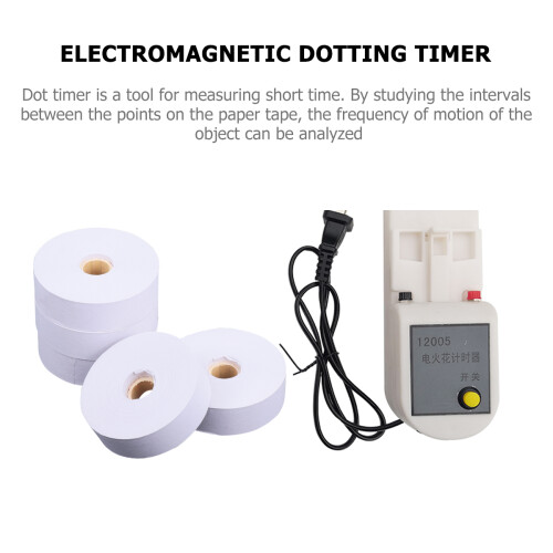 5St Tom Pappersband Elektromagnetisk Pricknings Timer Fysikutrustning 2