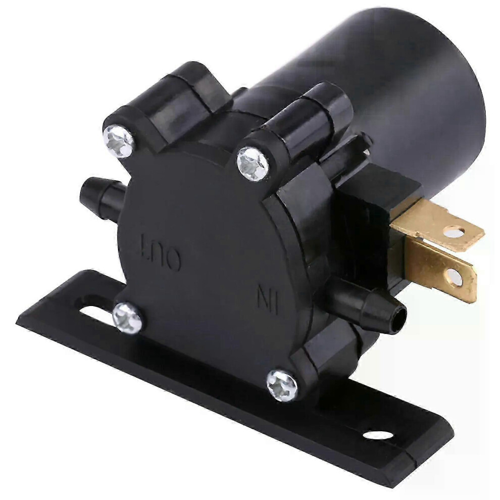 Kikidex (As Show, One Size) 12V Universal Windshield Windscreen Wiper Washer Pump Motor For Car Van Bus Truck Windshield Washer Pump Windscreen Washer Pump