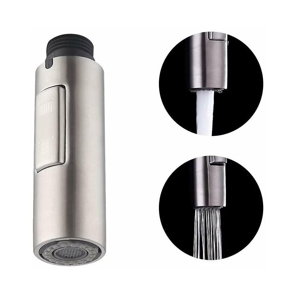 Kikidex (As Show, One Size) Replacement Kitchen Faucet Nozzle Spray Universal Removable Faucet Head (G1/2